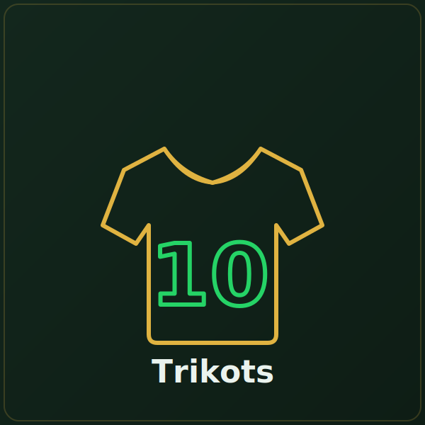 Trikots Reps Kategorie — Real Madrid, Barça, EPL