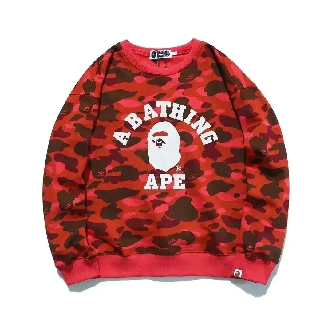 A Bathing Ape ABC Camo Crewneck Sweatshirt [11 styles]