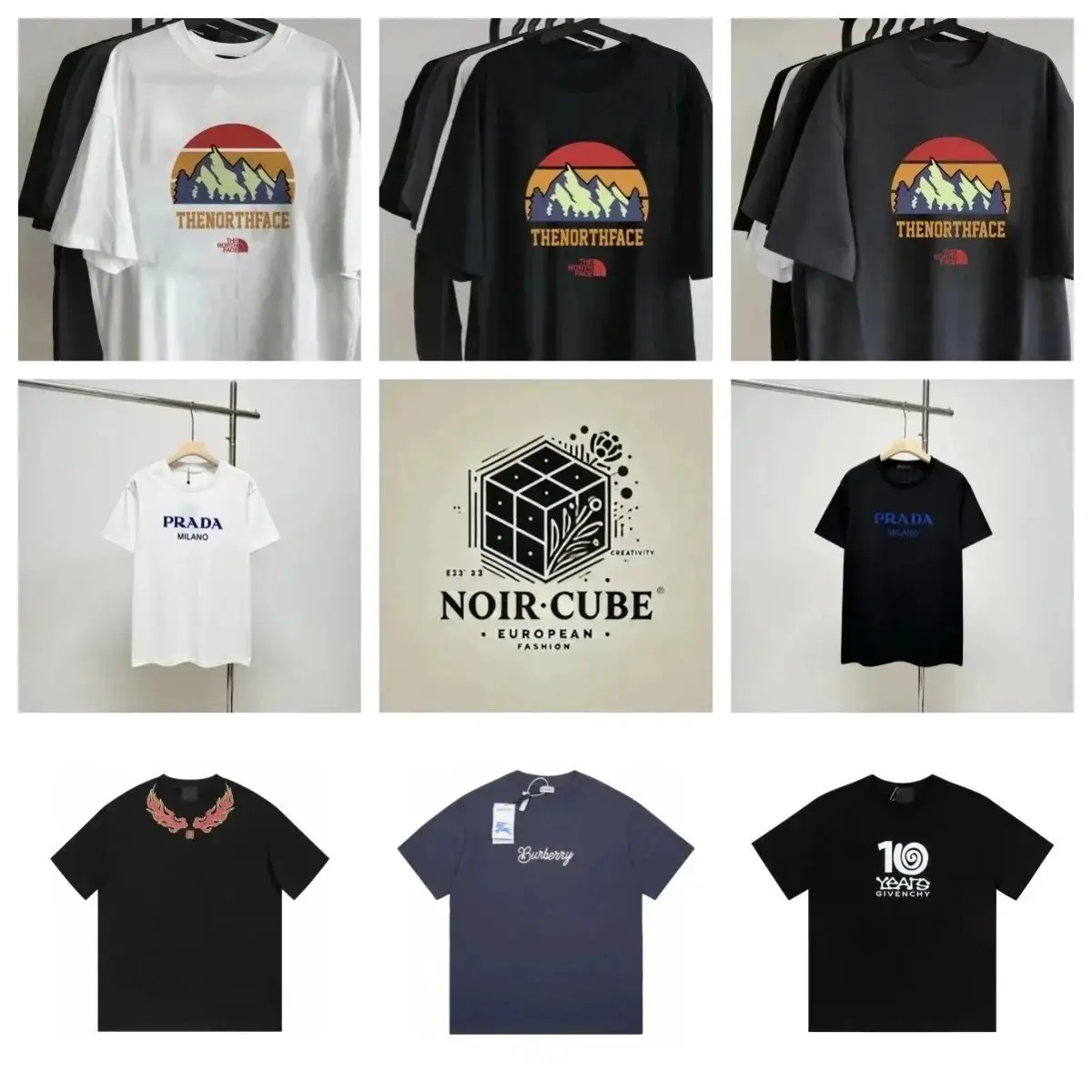 Givenchy/The North Face T-shirt（39 STYLE TOP）
