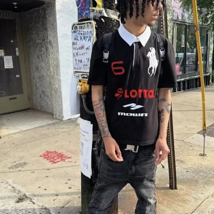 Mowalola ATL Polo Shirt 2