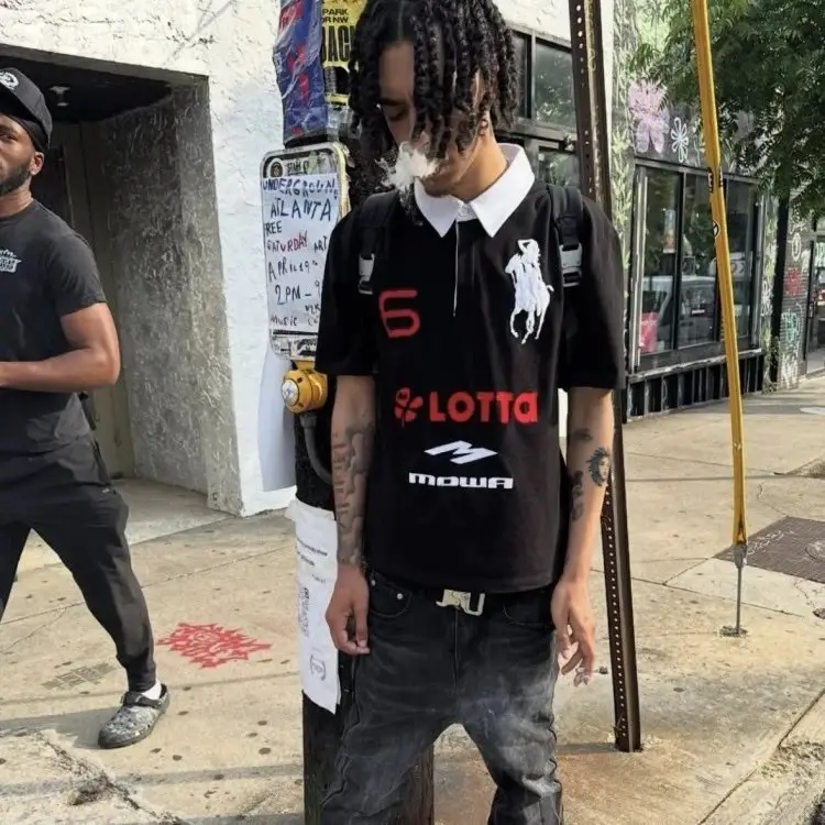 Mowalola ATL Polo Shirt 3