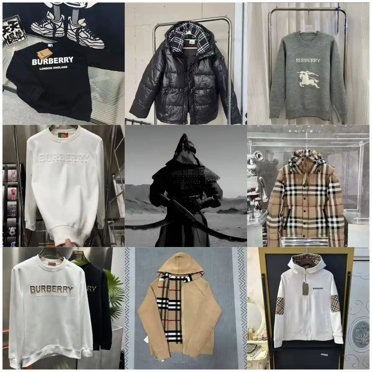 Burberry Hoodie [12 styles]